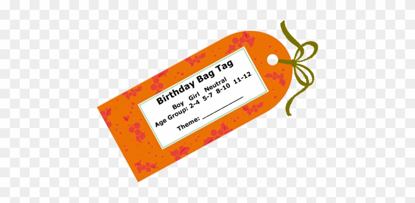 Birthday Bag Tag - Waukee Area Christian Services #551827