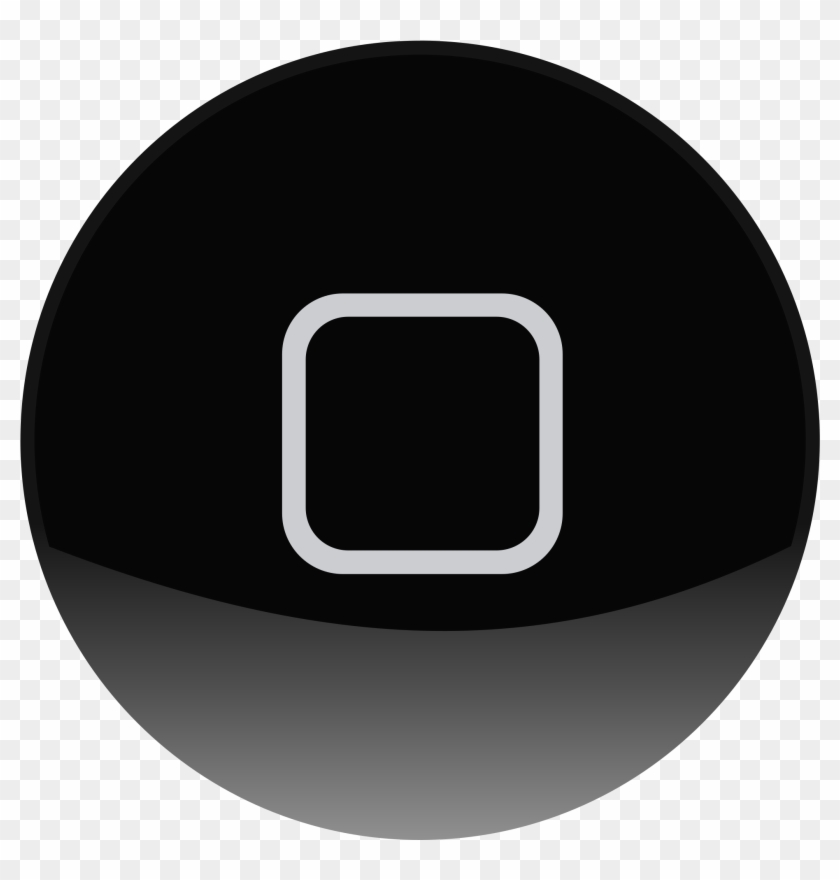 Black Buttons Clipart - Iphone #551915
