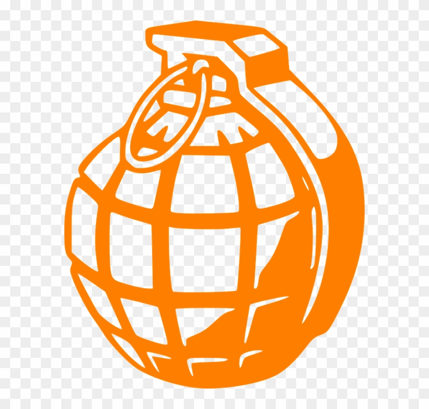 Grenade Clipart Bomb - Hand Grenade #552042