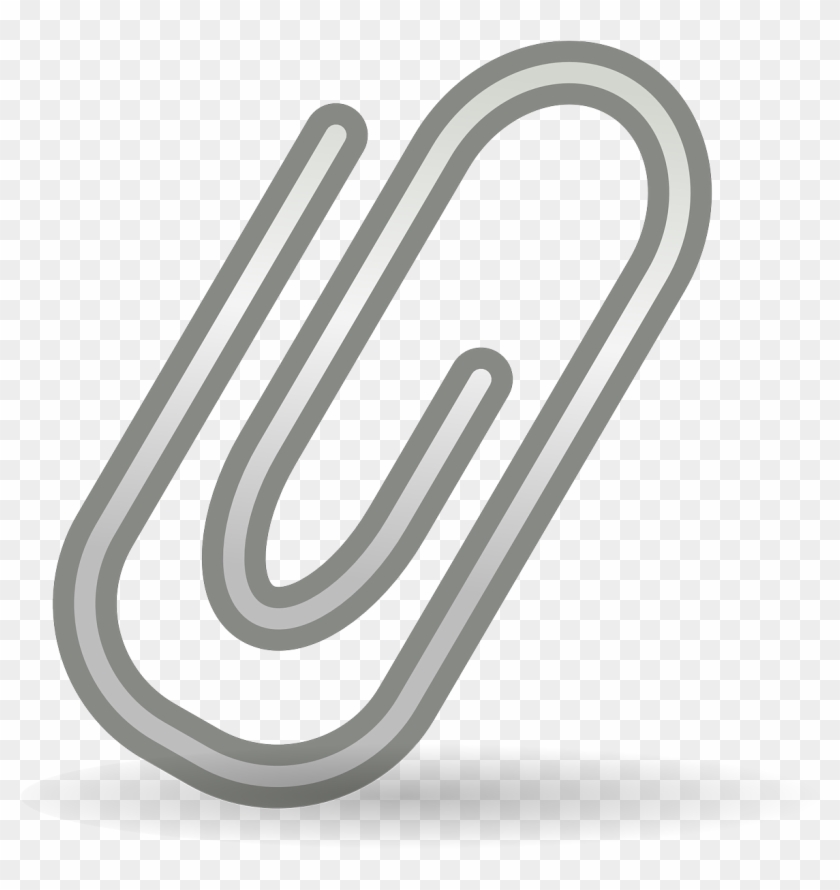 Paper Clip Paper-clip Attachment Png Image - Attached Clipart #552081