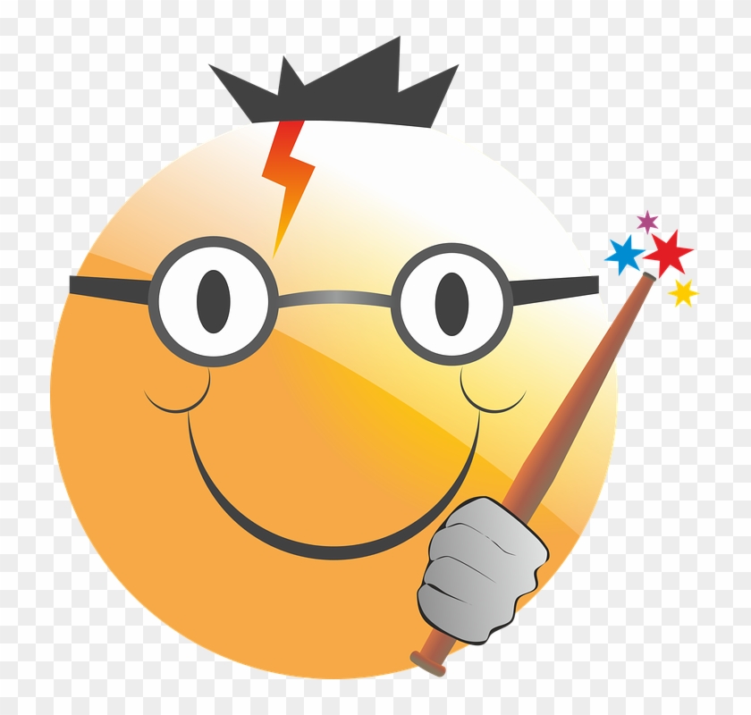 Party Smileys Cliparts 9, Buy Clip Art - Harry Potter Emoticon #552294