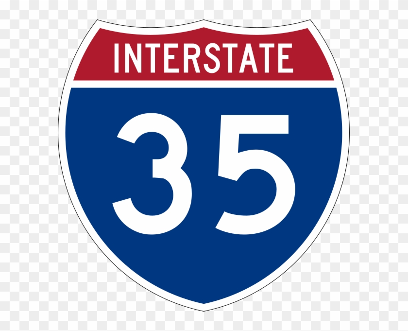 Interstate 35 Marker - Interstate 35 Sign #552303