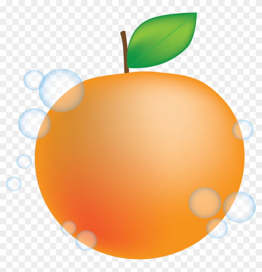 Peach Mandarin Orange Animation Clip Art - Peach Mandarin Orange Animation Clip Art #552379