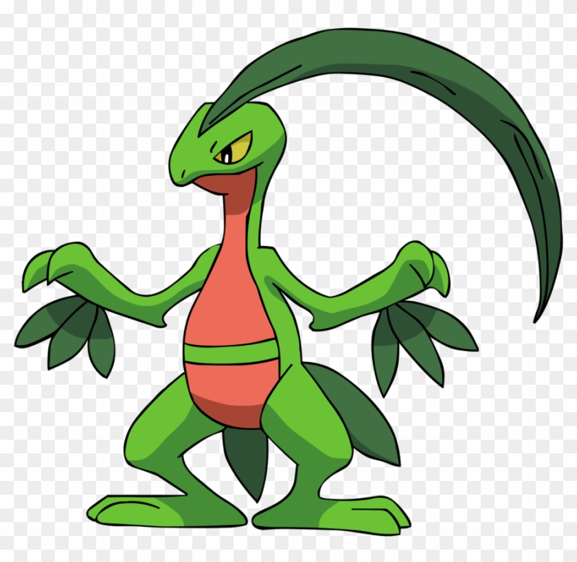 Grovyle By Twistedfevercomics On Deviantartman Gecko In Pokemon Go Free Transparent Png Clipart Images Download