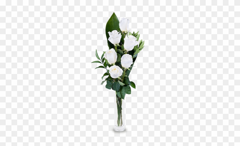 6 White Roses - Mothers Day Flowers 2018 #552846