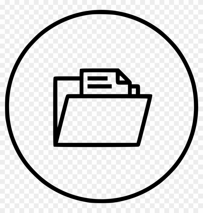 File Folder Data Document Study Paper Explorer Comments - White File Explorer Icon #552909