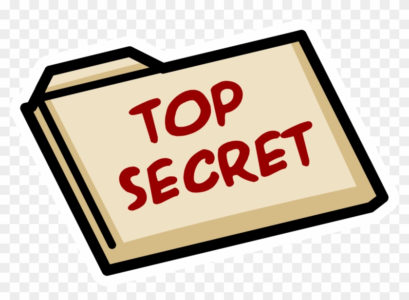 Hq Top Secret Folder - Top Secret Club Penguin #552937