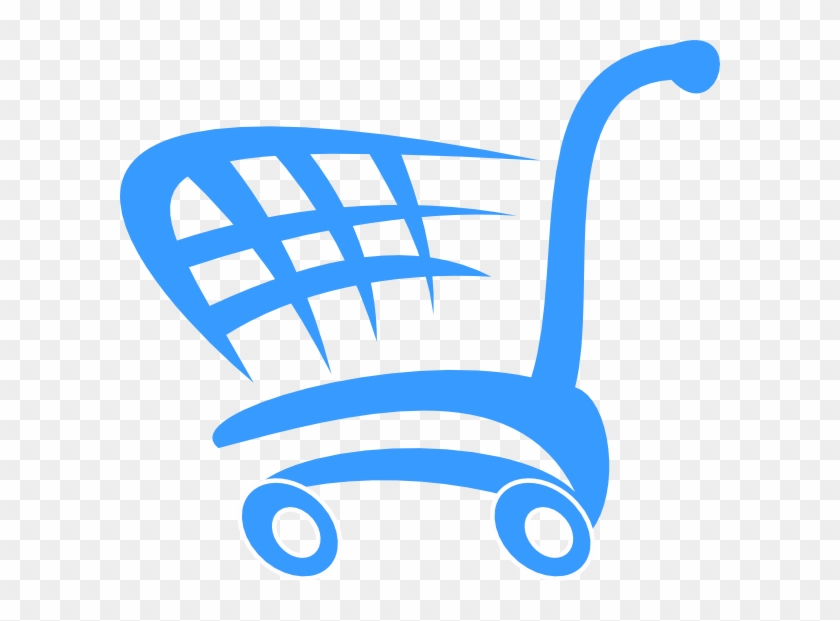 How To Set Use Blue Shopping Cart Svg Vector - Shopping Cart Logo Free #552950