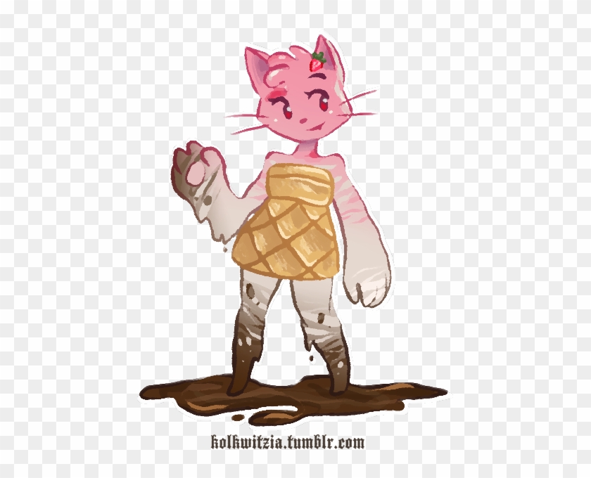 Ice Cream Kitty By Kolkwitzia - Tmnt Ice Cream Kitty Human #553008