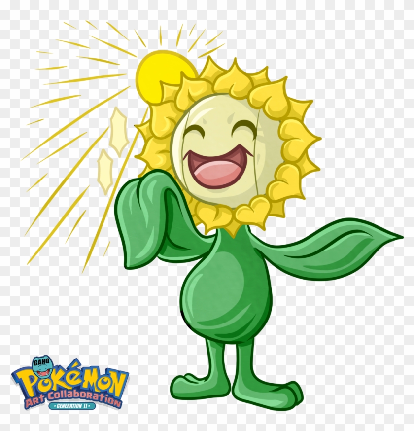 #192 Sunflora Used Sunny Day And Grass Whistle In The - Game-art-hq #553023