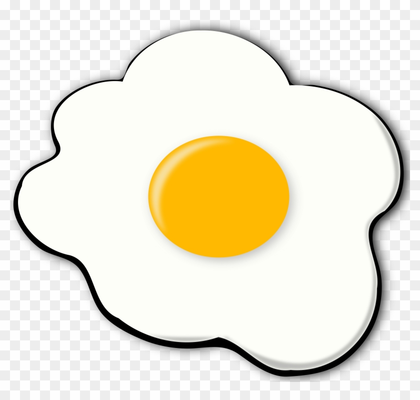 Related Sunny Side Up Eggs Clipart - Sunny Side Up Egg Clipart #553038
