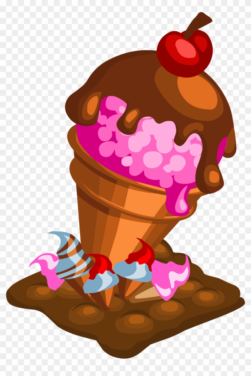 High Resolution Ice Cream Png Clipart Image - Ice Cream Cone #553058