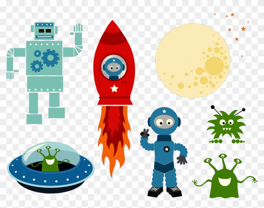 Outer Space Universe Clip Art - Outer Space Universe Clip Art #553210