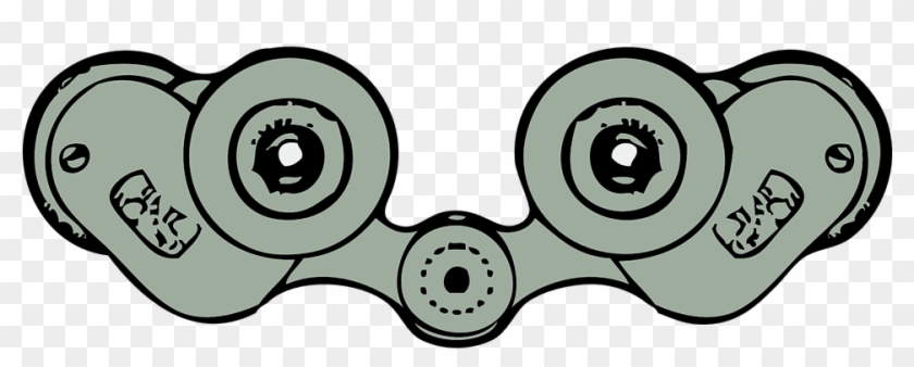 Peeking Eyes Cliparts 14, Buy Clip Art - Binoculars #553140