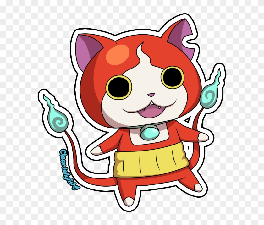 Jibanyan By Setsurachii - Free Printable Colouring Pages Yokai Watch Jibanyan #553151