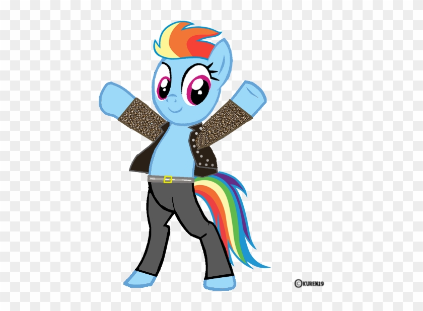 Okurenis Rainbow Dash Applejack Pony Vertebrate Cartoon - Illustration #553173