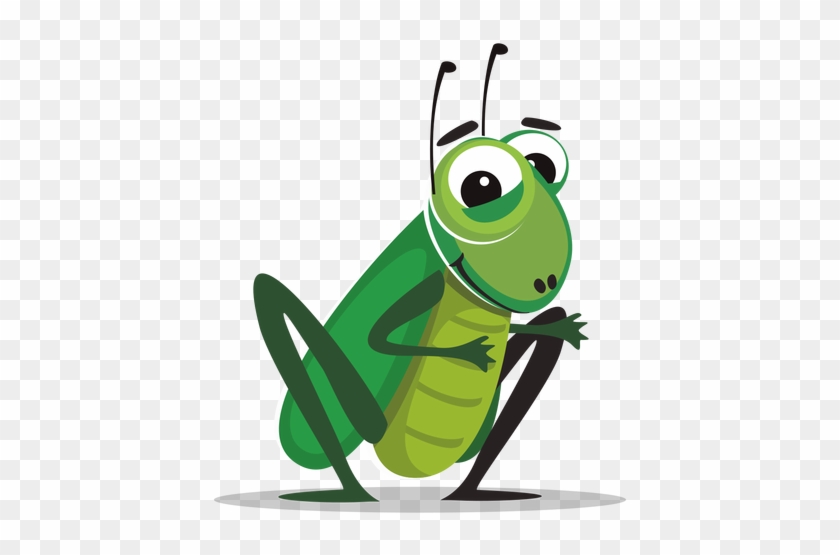 Cricket Clipart Transparent - Bug Cartoon Png #553215