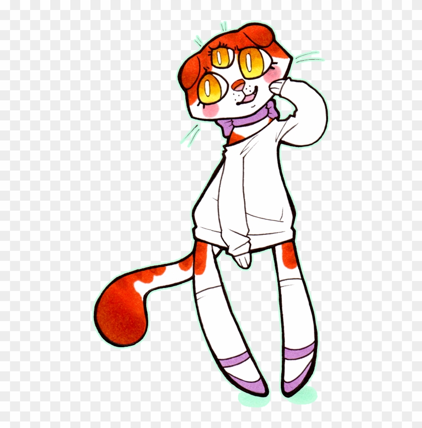 Scottish Fold Alien Girl By Grindzone - Scottish Fold #553276