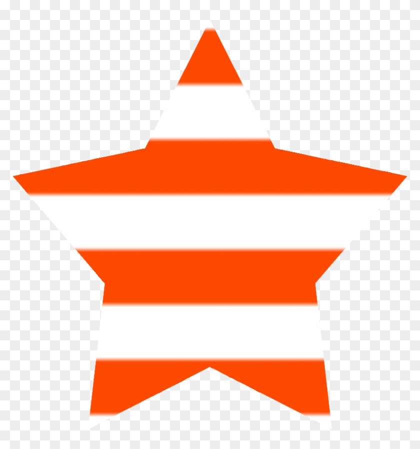 Orange Star With Shades - Sign #553340