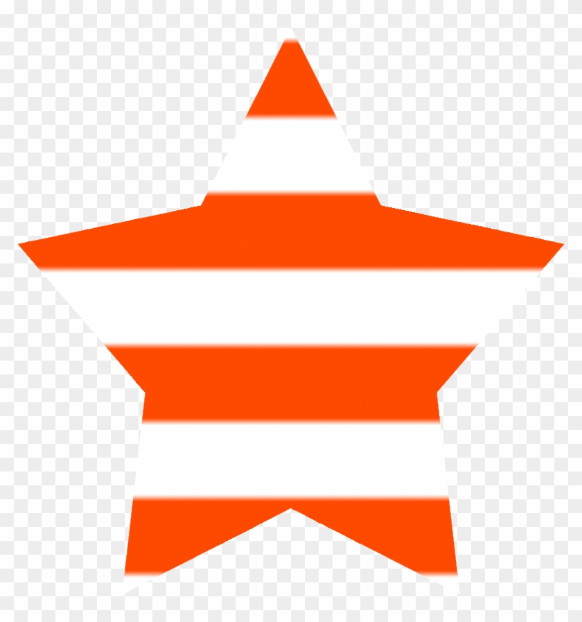 Orange Star With Shades - Sign #553340