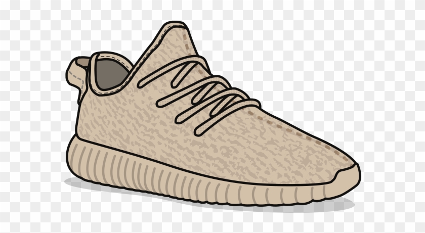 Yeezy 350 - Tan - Yeezy 350 Clipart #553356