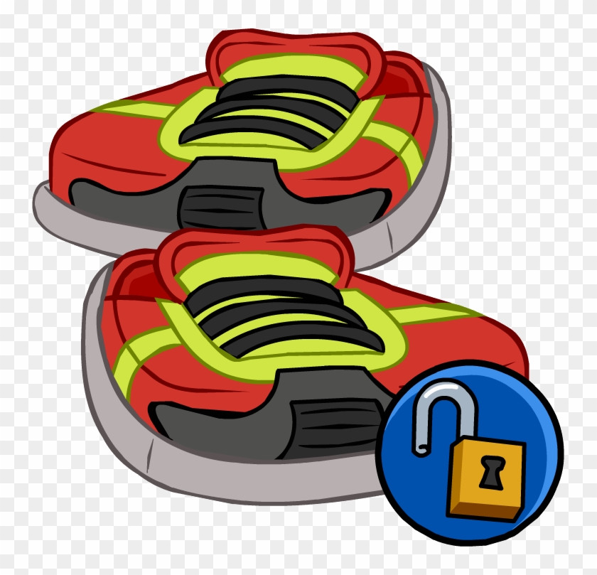 Club Penguin Wiki - Club Penguin Neon Sneakers #553364