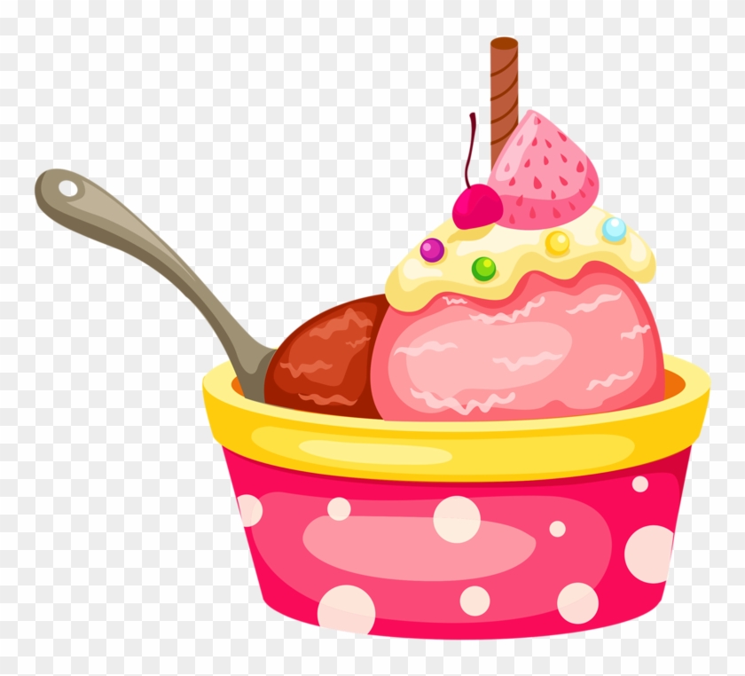Cute Cliparts ❤ Ice Cream - Clipart Ice Cream Cup #553374