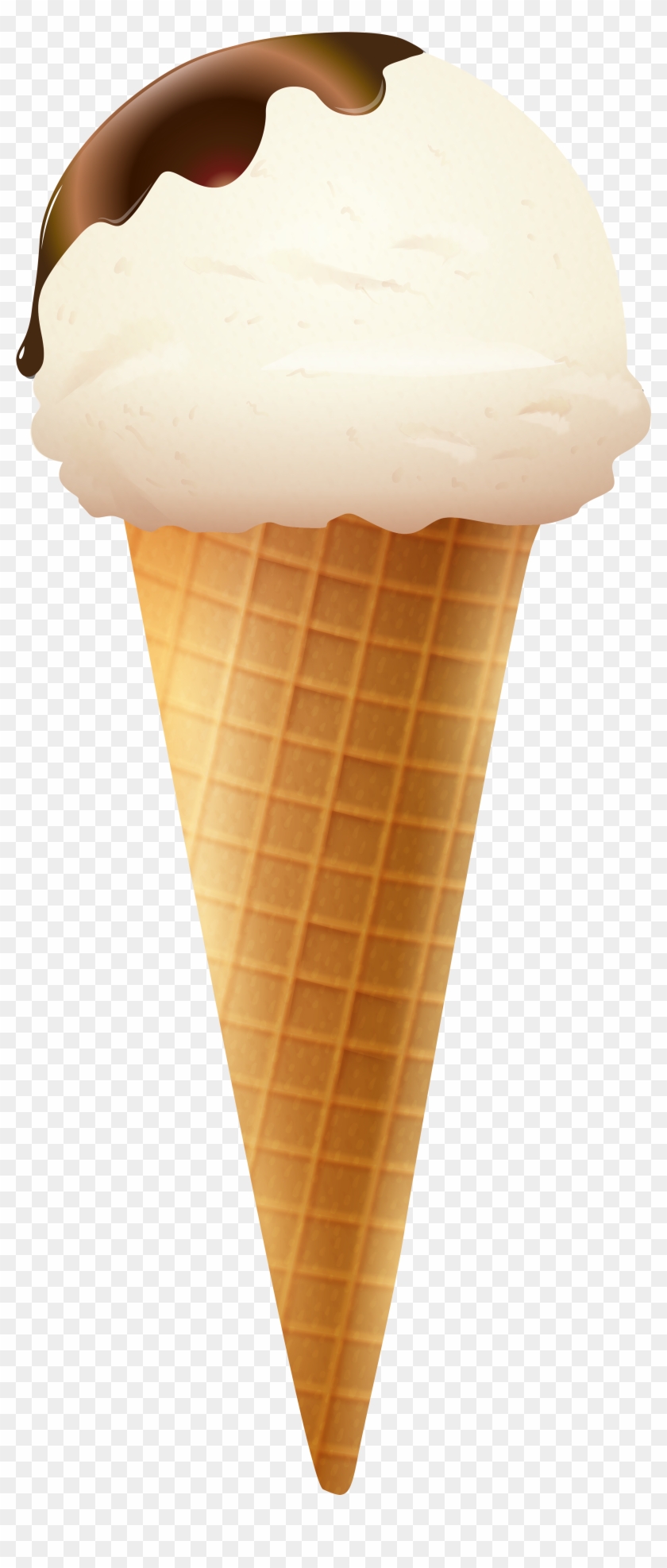 Ice Cream Cone Png Transparent Clip Art Image - Ice Cream Transparent Png #553389