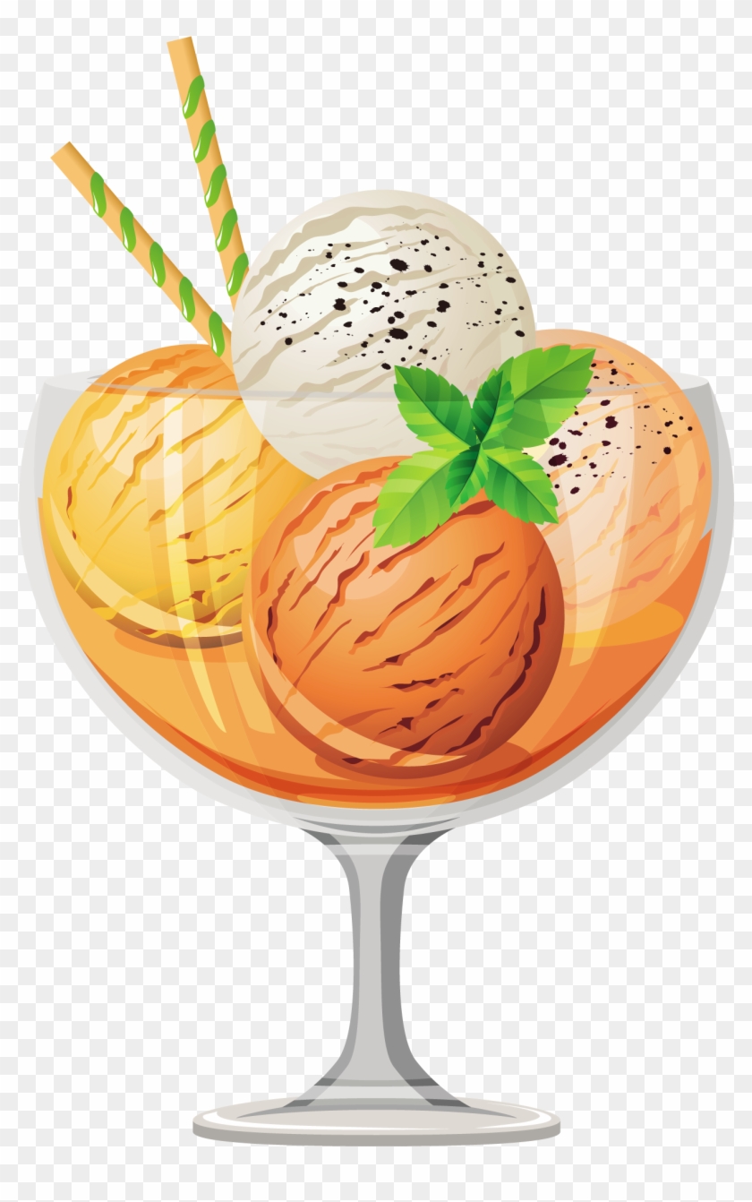 Transparent Ice Cream Sundae Clipart - Ice Cream Sundae Clipart Png #553411