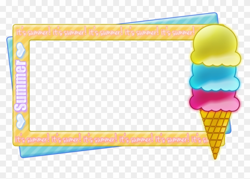 Icecream Border Cliparts - Ice Cream #553437
