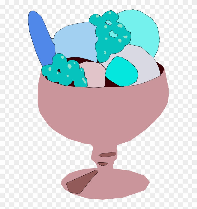 Ice Cream Cup Clipart - Ice Cream Cups Icon #553464