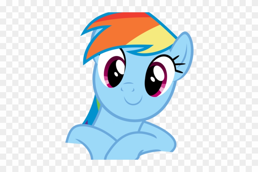 Youngadult - Rainbowdash Head #553511