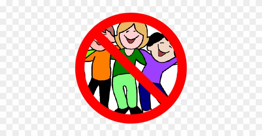 No Children Allowed Armed Force Logo - Get Along With Others #553527