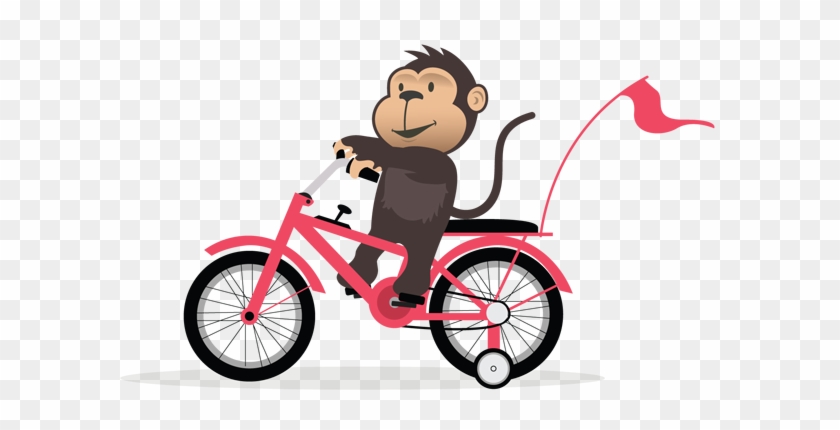 Use A Discounted Courier Service To Get Your Bike Collected - Monkey On A Bike Png #553656