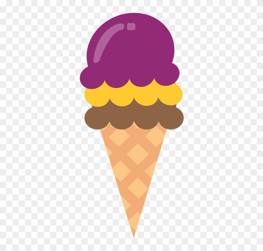 Ice Cream Cone Clipart - ! Acrylic Double-wall Tumbler #553813