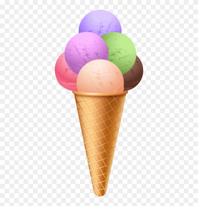Pin Ice Cream Cone Clip Art - Ice Cream Cone Clipart #553848