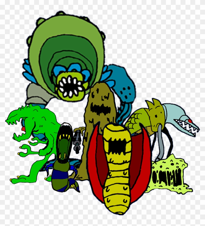 The Alien Horde Is A Syndicate Of Monstrous Extra-terrestrials - Spaceman Spiff #553921