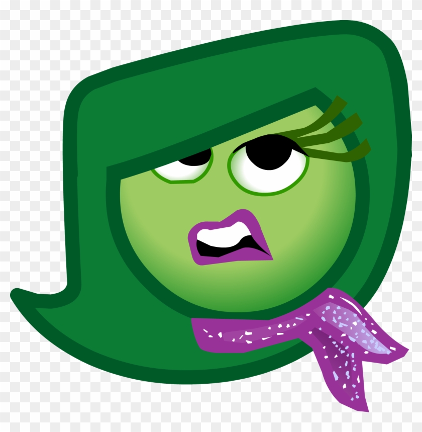 Inside Out Party 2015 Emoticons Disgust - Disgust Inside Out Emoji #553898