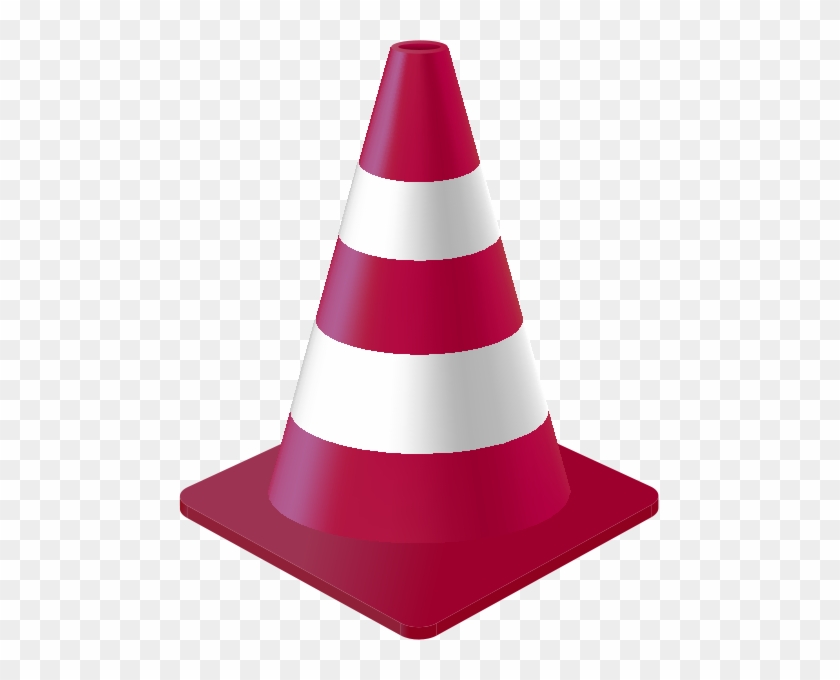 Royalty Free Purple Ice Cream Cone Clip Art, Vector - Purple Traffic Cone Png #553923