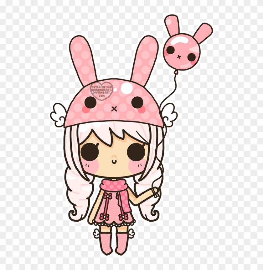 Png Cute Girl - De Dibujos Kawaii Muñecas - Free Transparent PNG Clipart  Images Download