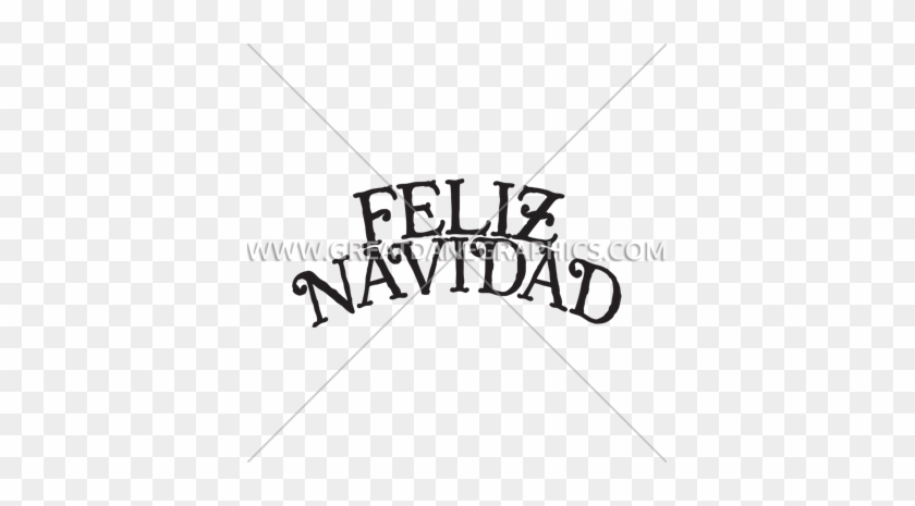 Feliz Navidad - Calligraphy #553997