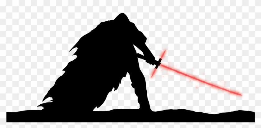 Star Wars Vii The Force Awakens - Star Wars Silhouette Kylo Ren #554083