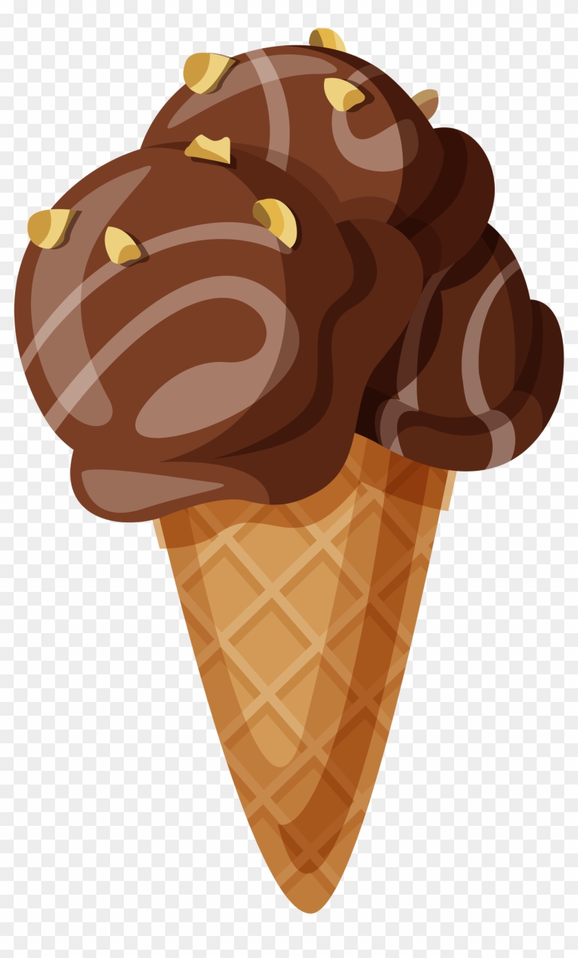 Ice Cream Cone Transparent Pictureu0b Gallery Yopriceville Chocolate Ice Cream Clipart Free Transparent Png Clipart Images Download