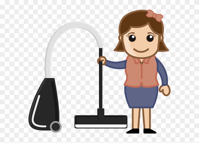 Is Your Old Vacuum Cleaner On Its Last Leg - Husband And Wife Animation #554185