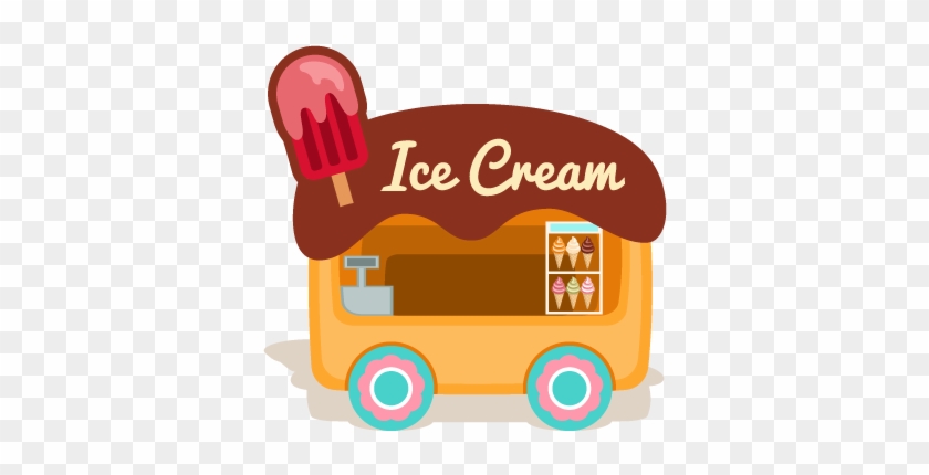 Ice Cream Van That - Cartoon Ice Cream Bus #554294