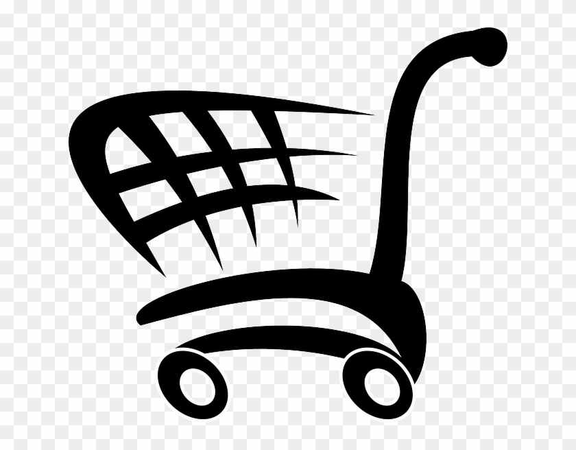 Flat, Icon, Food, Car, Cartoon, Shopping, Cart, Free - Shopping Cart Shower Curtain #554319