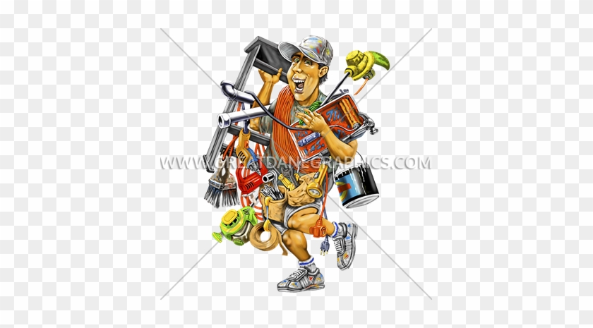 Gear Up Handyman - Cartoon #554384