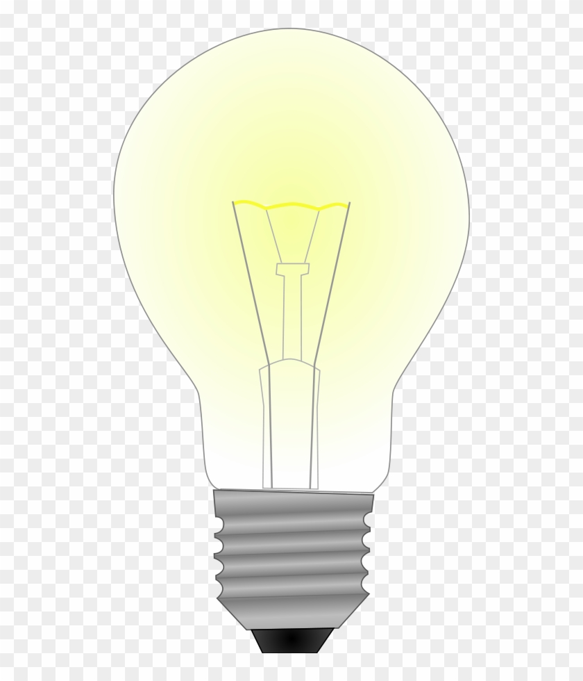 Lightbulb Light Bulb Clip Art At Vector 2 Image - Incandescent Light Bulb #554389