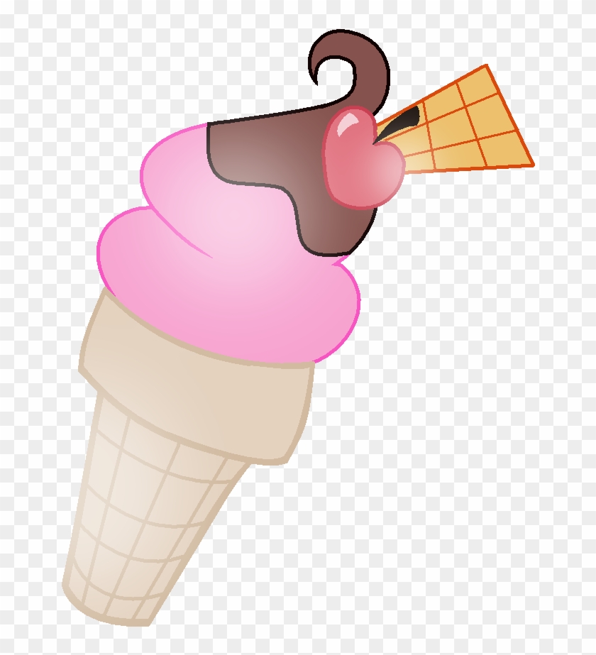 Rockcandycutie's Sweet Sundae Cutiemark By Wishingwellbro - Ice Cream Cone #554471