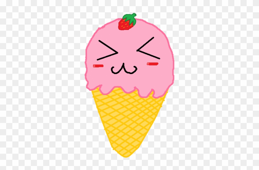 Kawaii Ice Cream By La Negra 666 - Ice Cream Cone #554561